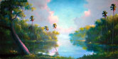 A Florida Highwaymen Painting